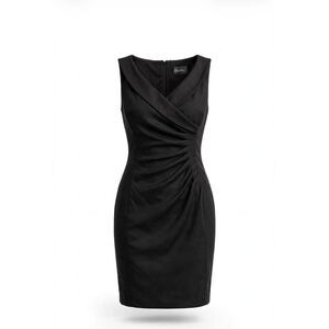 Chelsea Rose Size S Black  Sheath Dress  Work Office Formal Cocktail Church